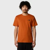 Футболка The North Face Simple Dome 0A87NG1I01 - оранжевая