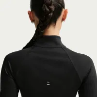 Nike Tempo женская Dri-FIT Fitted 1/2-Zip Running Top цвет черный