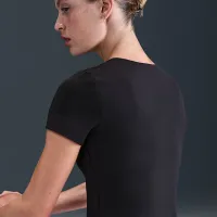 Nike Form женская Short-Sleeve Top цвет черный