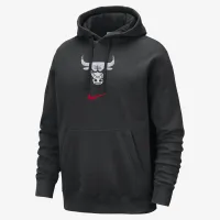 Chicago Bulls Club Fleece City Edition чоловічі Nike NBA Pullover Толстовка з капюшоном колір чорний