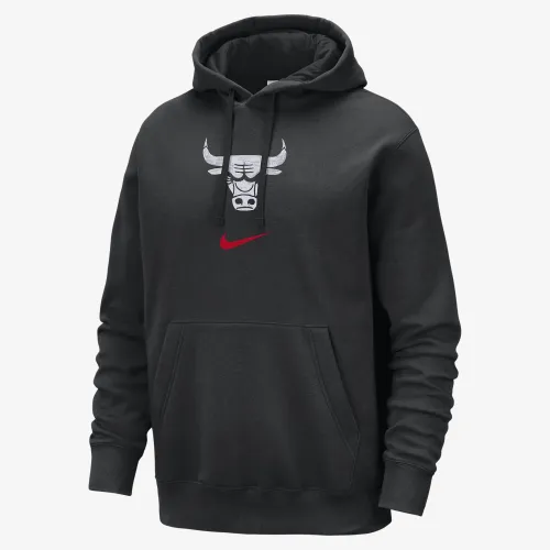 Chicago Bulls Club Fleece City Edition чоловічі Nike NBA Pullover Толстовка з капюшоном колір чорний
