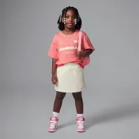 Nike Jordan Little детские Crafted Utility 2-Piece Skort набор цвет белый