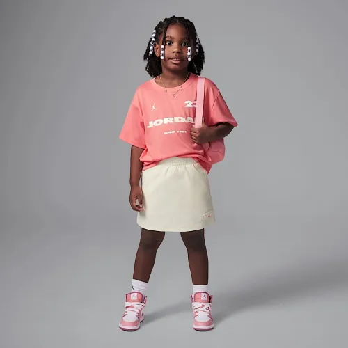 Nike Jordan Little детские Crafted Utility 2-Piece Skort набор цвет белый
