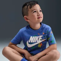 Nike Little детские Club Revealed футболка синий