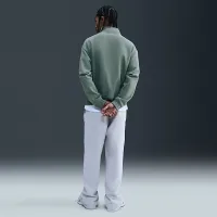 Nike Solo Swoosh мужские Fleece Quarter-Zip Top цвет серый
