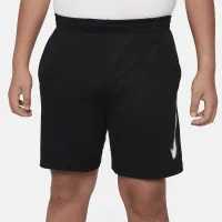 Nike Dri-FIT Multi+ Big детские (для мальчиков) Graphic тренировочные шорты (Extended Size) цвет черный