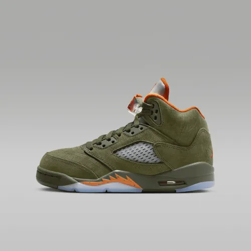 Nike Air Jordan 5 Retro Big дитячі Кросівки колір зелений
