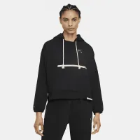 Nike Dri-FIT Swoosh Fly Standard Issue жіноча Pullover баскетбольні Толстовка з капюшоном колір чорний
