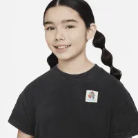 Nike Sportswear Big дитячі футболка колір чорний