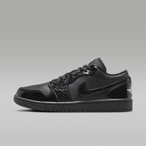 Nike Air Jordan 1 Low SE женская Кроссовки цвет черный