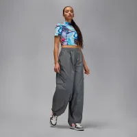 Nike Air Jordan 1 Low женская Кроссовки цвет серый