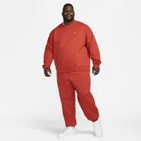 Nike Solo Swoosh мужские Fleece Pants цвет красный