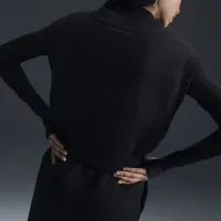 Nike Sportswear Phoenix Fleece женская Slim Mini юбка цвет черный