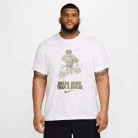 Nike чоловічі Dri-FIT Fitness футболка колір білий