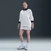 Nike Sportswear Phoenix Fleece женская юбка цвет коричневый