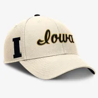 Iowa Hawkeyes Primetime Rise чоловічі Nike College Adjustable Hat колір коричневий