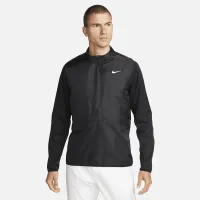 Nike Therma-FIT ADV Repel мужские 1/2-Zip для гольфа Куртка цвет черный