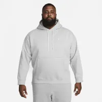 Nike Solo Swoosh чоловічі Fleece Толстовка з капюшоном колір сірий