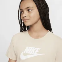 Nike Sportswear Big дитячі (Girls') Cropped футболка колір коричневий