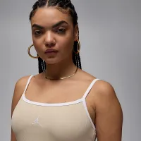 Nike Jordan жіноча Slim Tank Костюм колір коричневий