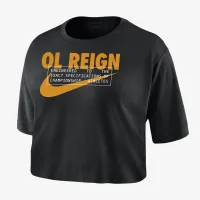 OL Reign Women's Nike Dri-FIT Soccer Cropped T-Shirt