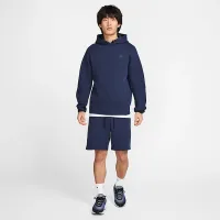 Nike Sportswear Tech Fleece мужские Pullover Толстовка с капюшоном синий