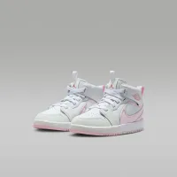 Nike Jordan 1 Mid RM EasyOn Little дитячі Кросівки колір білий