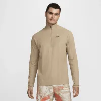 Nike Trail чоловічі Dri-FIT 1/2-Zip Mid Layer Top колір коричневий