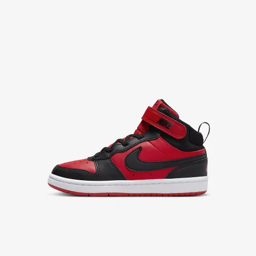 Nike Court Borough Mid 2 Little дитячі Кросівки колір червоний