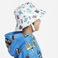 Nike Futura UPF 40+ Toddler Bucket Hat цвет белый