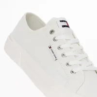 Кроссовки Tommy Hilfiger Lace-Up Canvas EM0EM01365-YBL - Белые
