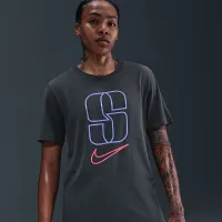 Nike Sabrina мужские Dri-FIT баскетбольные футболка цвет серый
