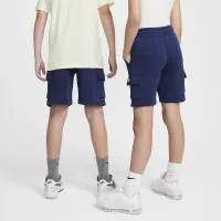 Nike Sportswear Club Fleece Big детские Cargo шорты синий