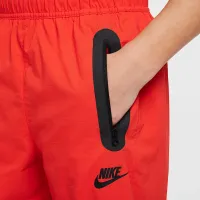 Nike Tech Big дитячі (для хлопчиків) Woven Pants колір червоний