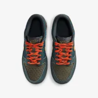 Nike Dunk Low Big детские Кроссовки цвет зеленый