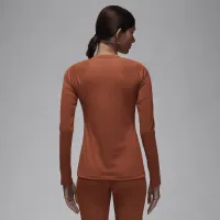 Nike Jordan Sport Double Threat женская Long-Sleeve Top Pink