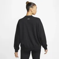 Nike Dri-FIT Get Fit женская круглый вырез свитшот цвет черный
