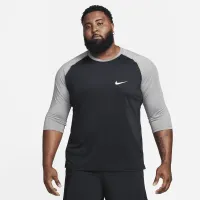 Nike Dri-FIT чоловічі 3/4-Length Sleeve Baseball Top колір чорний