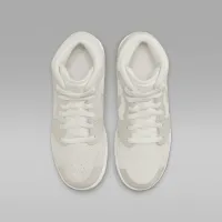Nike Air Jordan 1 Mid SE Craft Big детские Кроссовки цвет коричневый