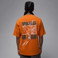 Nike Jordan Brooklyn чоловічі оверсайз Graphic футболка Orange