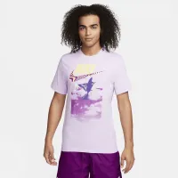 Nike Sportswear мужские футболка цвет фиолетовый