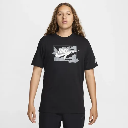 Nike Club чоловічі футболка колір чорний
