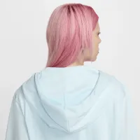 Nike Sportswear Chill Terry женская Loose Full-Zip French Terry Толстовка с капюшоном синий