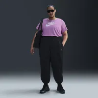 Nike Sportswear Essentials жіноча Logo футболка (великі розміри) Pink