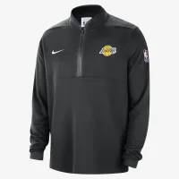 Los Angeles Lakers чоловічі Nike NBA 1/2-Zip Long-Sleeve Top колір чорний
