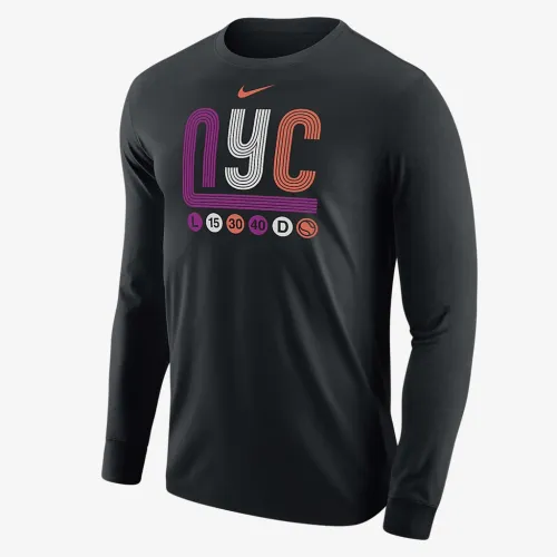 Nike чоловічі Tennis Long-Sleeve футболка колір чорний