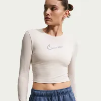 Nike Sportswear жіноча Slim Long-Sleeve футболка колір коричневий