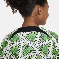 Nigeria Academy Pro Big дитячі Nike Dri-FIT Pre-Match Soccer Top колір зелений