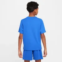 Nike Multi Big дитячі (для хлопчиків) Dri-FIT Short-Sleeve Top блакитний