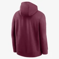 Florida State Seminoles Primetime Everколір зелений Club Primary Logo чоловічі Nike College Pullover Толстовка з капюшоном колір червоний